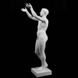 ATLETHE REMERCIANT LES DIEUX